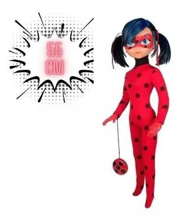 Boneca Miraculous Ladybug Baby Brink Com Ioiô 55 Cm - Novabrink - Bonecas -  Magazine Luiza