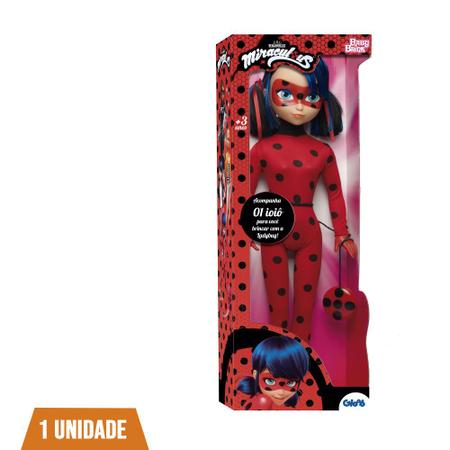 Boneca Miraculous Ladybug Baby Brink Com Ioiô 55 Cm - Novabrink - Bonecas -  Magazine Luiza