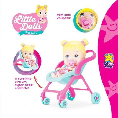 Imagem de Boneca little dolls passeio - divertoys