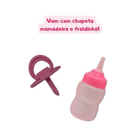 Imagem de Boneca Little Dolls Soninho Faz Xixi - Divertoys