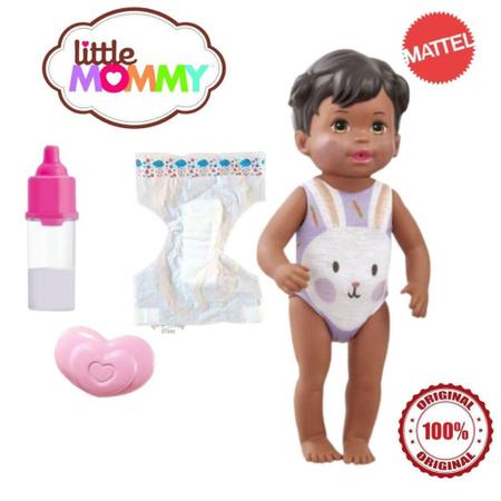 Imagem de Boneca Little Mommy Cuidados Com Acessórios Nera 1032 - Pupee