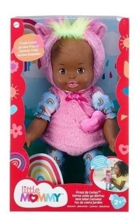 Boneca Little Mommy Fantasias Fofinha Unic rnio Negra Mattel