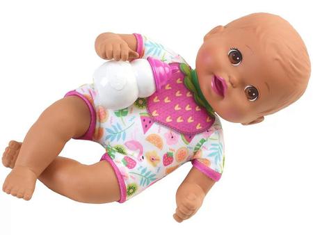 Boneca Bebê Menina Baby Little Mommy Recém Nascida - Roupa Rosa