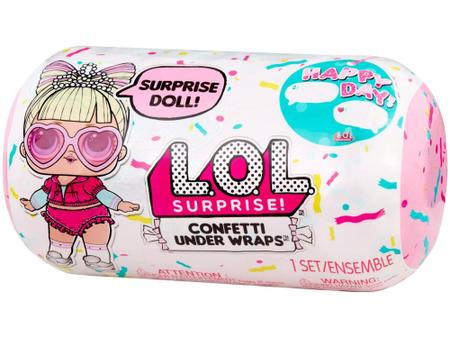 Imagem de Boneca LOL Surprise Confetti Under Wraps - com Acessórios Candide