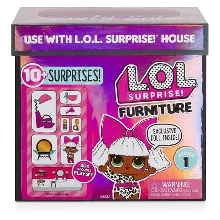 Imagem de Boneca LOL Surprise Furniture - Diva - 10 Surpresas - Candide
