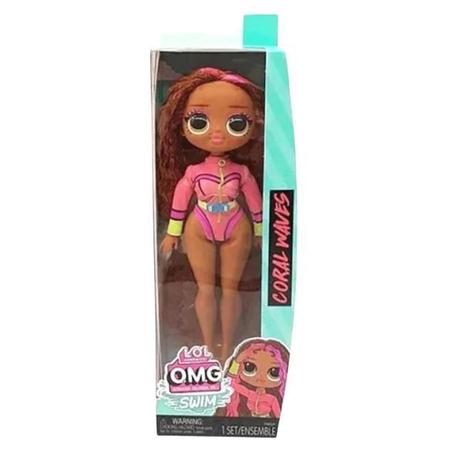 Imagem de Boneca Lol Surprise Omg Swim Doll Coral Waves Candide