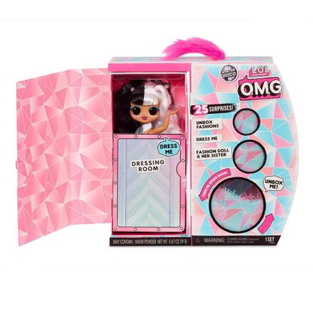 Boneca LOL Surprise OMG Winter Disco Dollie e Dollface