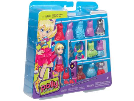 Boneca - Polly Pocket - Conjunto de Looks Verde - MATTEL