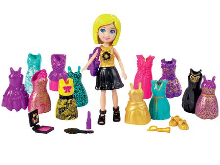 Boneca - Polly Pocket - Conjunto de Looks Verde - MATTEL