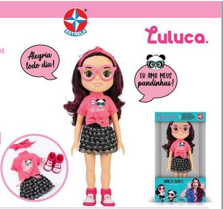 Boneca Luluca com Som 30 cm - Estrela