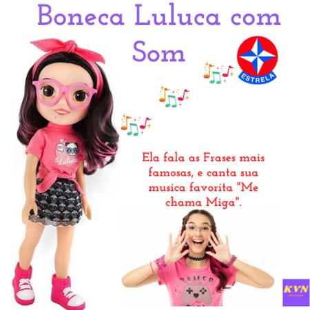 Boneca Luluca com Som 30 cm - Estrela - Estrela