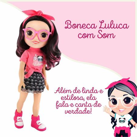 Boneca Luluca r Com Som Fala E Canta Estrela