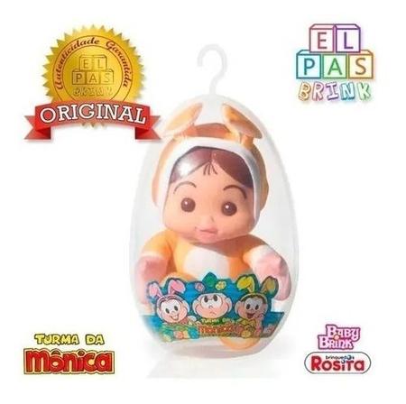 Imagem de Boneca Magali Pascoa Coelha Turma Da Monica 24cm Ovo Babybri