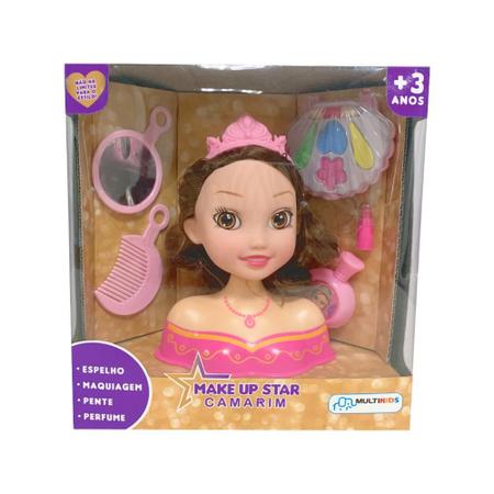 Boneca Make Up Star Camarim Morena Multikids BR1503 - Ri Happy