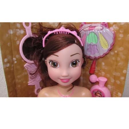 Boneca Busto P/ Penteados E Maquiagem Make Up Star Super Camarim Multikids  BR1502 - Bonecas - Magazine Luiza