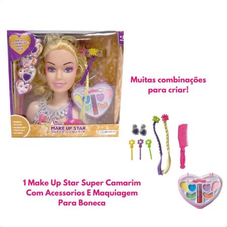 Boneca Make Up Star Camarim Morena Multikids BR1503 - Ri Happy