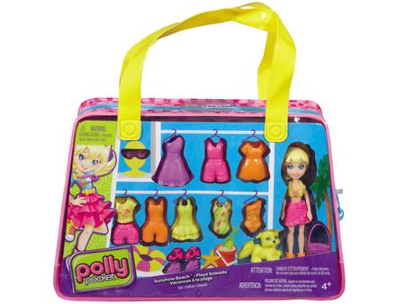 Boneca Polly Pocket Conjunto de Viagem - Mattel - nivalmix