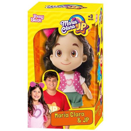 Boneca r Mc Divertida Maria Clara 27cm - Baby Brink - Bonecas -  Magazine Luiza