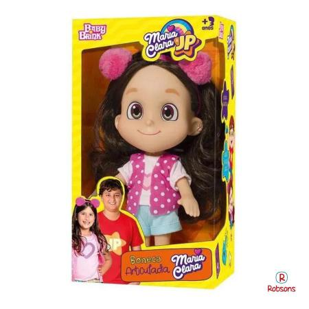 Boneca r Mc Divertida Maria Clara 27cm - Baby Brink - Bonecas -  Magazine Luiza