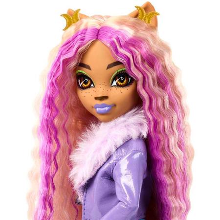 Monster High Boneca Skulltimates Secrets Clawdeen - Mattel em