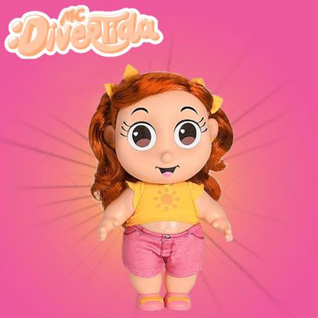 Boneca MC Divertida 28cm r Infantil Articulada Em Vinil Original  Maria Clara Novabrink - Nova Brink - Bonecas - Magazine Luiza