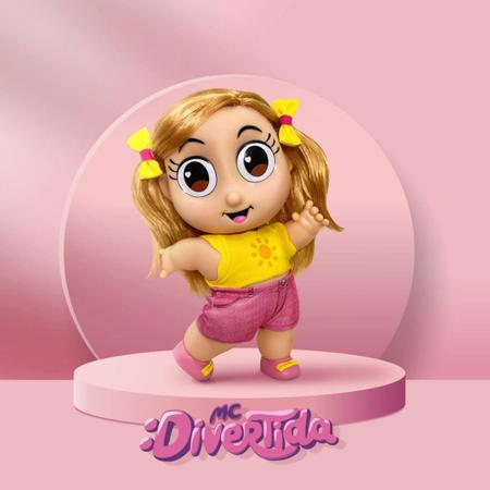 Boneca MC Divertida em Vinil 28cm r Rosita 