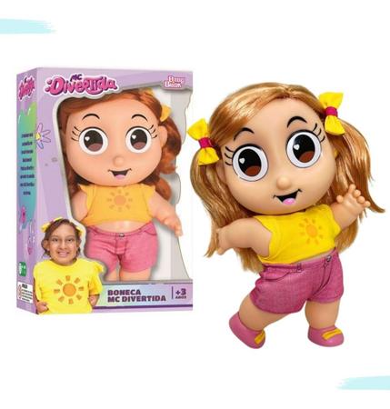 Boneca MC Divertida em Vinil 28cm r Baby Brink - Bonecas - Magazine  Luiza