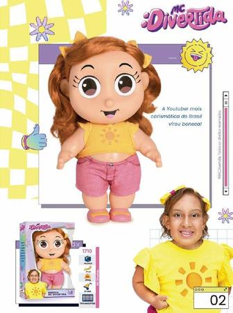 Boneca MC Divertida em Vinil 28cm r Rosita 