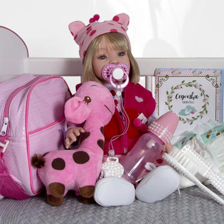 Bebe Boneca Reborn Enviamos Hoje Magazine Luiza - Cegonha Reborn Dolls - Boneca  Reborn - Magazine Luiza