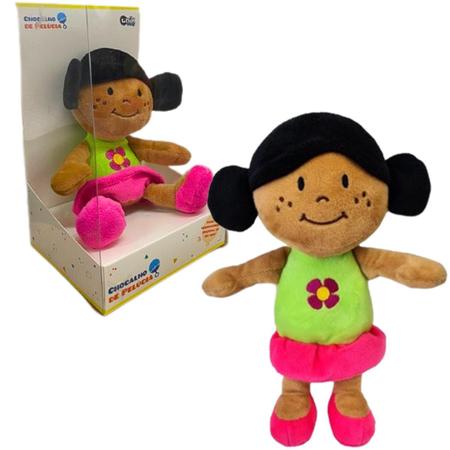 Boneca de pelúcia colorida para crianças, brinquedos de pelúcia