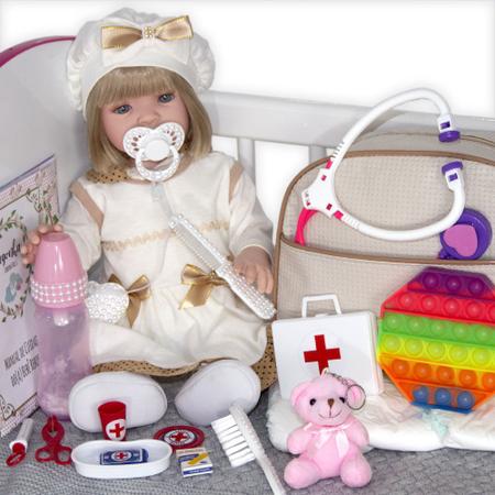 Boneca Bebe Reborn na Magazine Luiza Enviamos Hoje - Cegonha Reborn Dolls -  Bonecas - Magazine Luiza