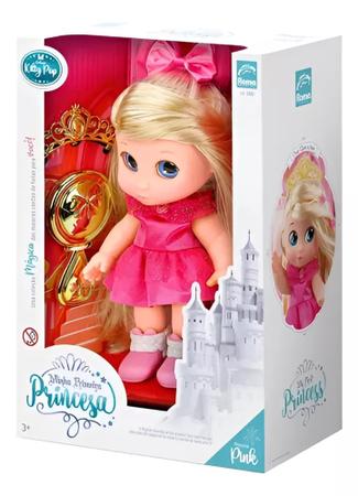 Imagem de Boneca Minha Primeira Princesa Kilty Pop 26 Cm - Roma Brinquedos