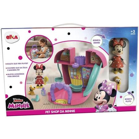 Imagem de Boneca Minnie Mouse Pet Shop Da Minnie Playset - Elka 1178