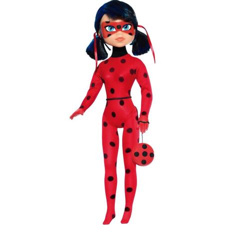 Imagem de Boneca Miraculous Ladybug Large Doll C/ Ioiô Articulada 55cm