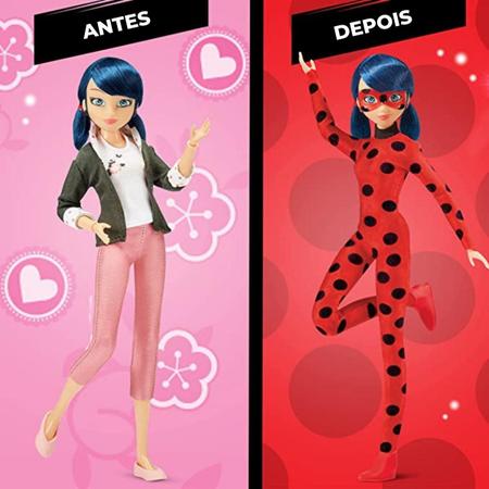 Boneca Miraculous Ladybug Superhero Secret Marinette com Acessórios  Multikids - BR1554 - Distribuidora Tropical Santos