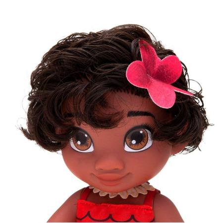 Brinquedo Moana Boneca Morena Familia Menina Desenho Animado