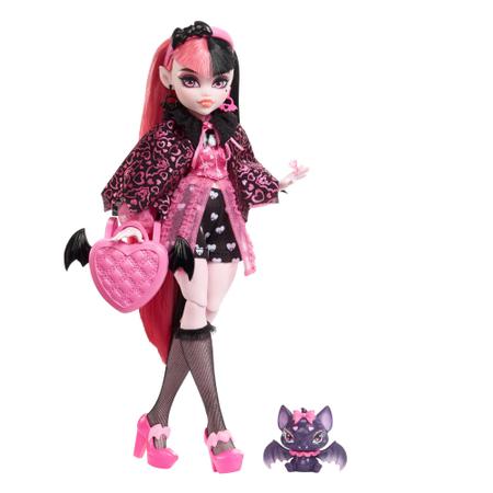 Boneca Monster High C/ Pet E Acessórios - Mattel