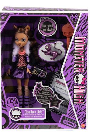 Boneca Monster High Clawdeen Básica Brinquedo Colecionável