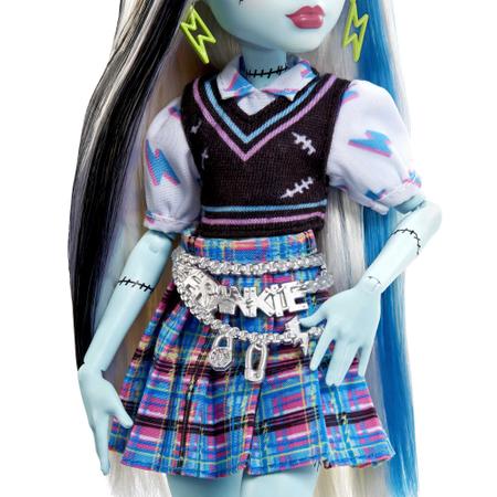 Boneca Monster High com Acessórios Frankie Stein e Watzie - Mattel