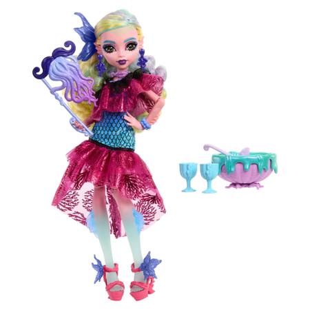 Em promoção! Original Monster High Boneca Coleção De Modelo De Brinquedos  Para Meninas Figura De Ação De Cleo De Nile, A Lagoona  Blue、draculaura、elissabat、viperine