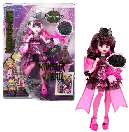 Boneca Monster High Dança Do Monstros Draculaura Mattel - Bonecas