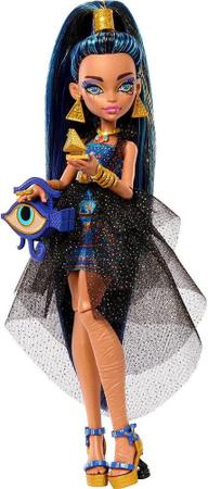 Boneca Articulada com Acessórios - Monster High - Cleo De Nile - Mattel