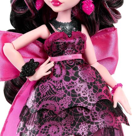 Boneca Monster High Draculaura Monster Ball - Mattel HNF68 - Arco