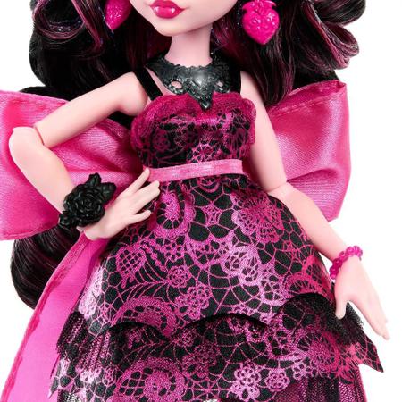 Boneca - Monster High - Draculaura - Pink - Mattel