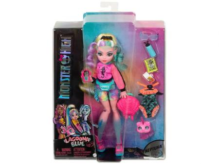 Monster High Monstros, Câmera, Ação - Lagoona - Mattel - Bonecas - Magazine  Luiza