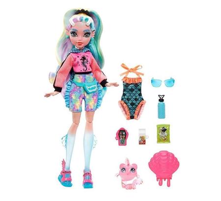 Imagem de Boneca Monster High Lagoona Moda E Acessórios - Mattel