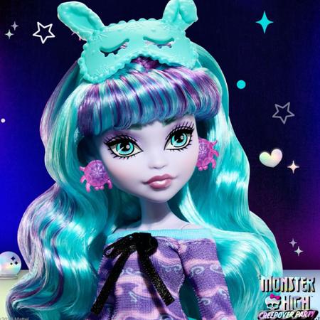 Monster High Boneca Creepover Twyla - Mattel HLP87 - Arco-Íris Toys