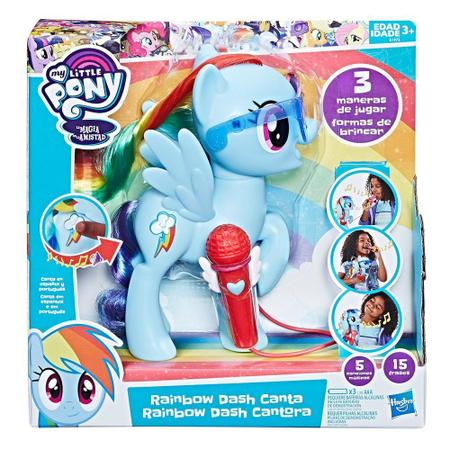 Mini Boneca com Acessório - My Little Pony - Rainbow Dash - 15 cm - Hasbro  - Bonecas - Magazine Luiza