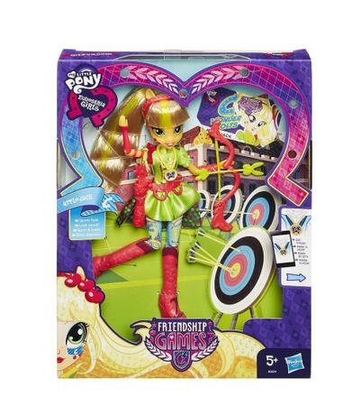 Imagem de Boneca My Little Pony Equestria Girls Wondercolt Luxo Apple Jack - Hasbro