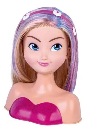 Boneca Busto Nancy Hair Com Maquiagem Para Pentear SuperToys - Super Toys -  Bonecas - Magazine Luiza